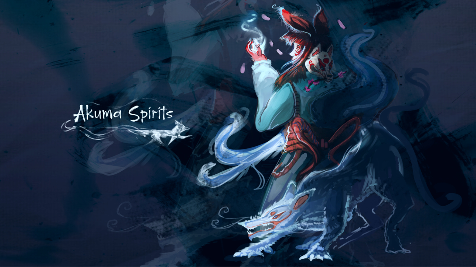 Akuma Spirits — community art banner